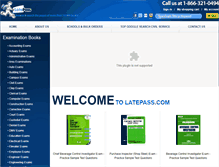 Tablet Screenshot of latepass.com